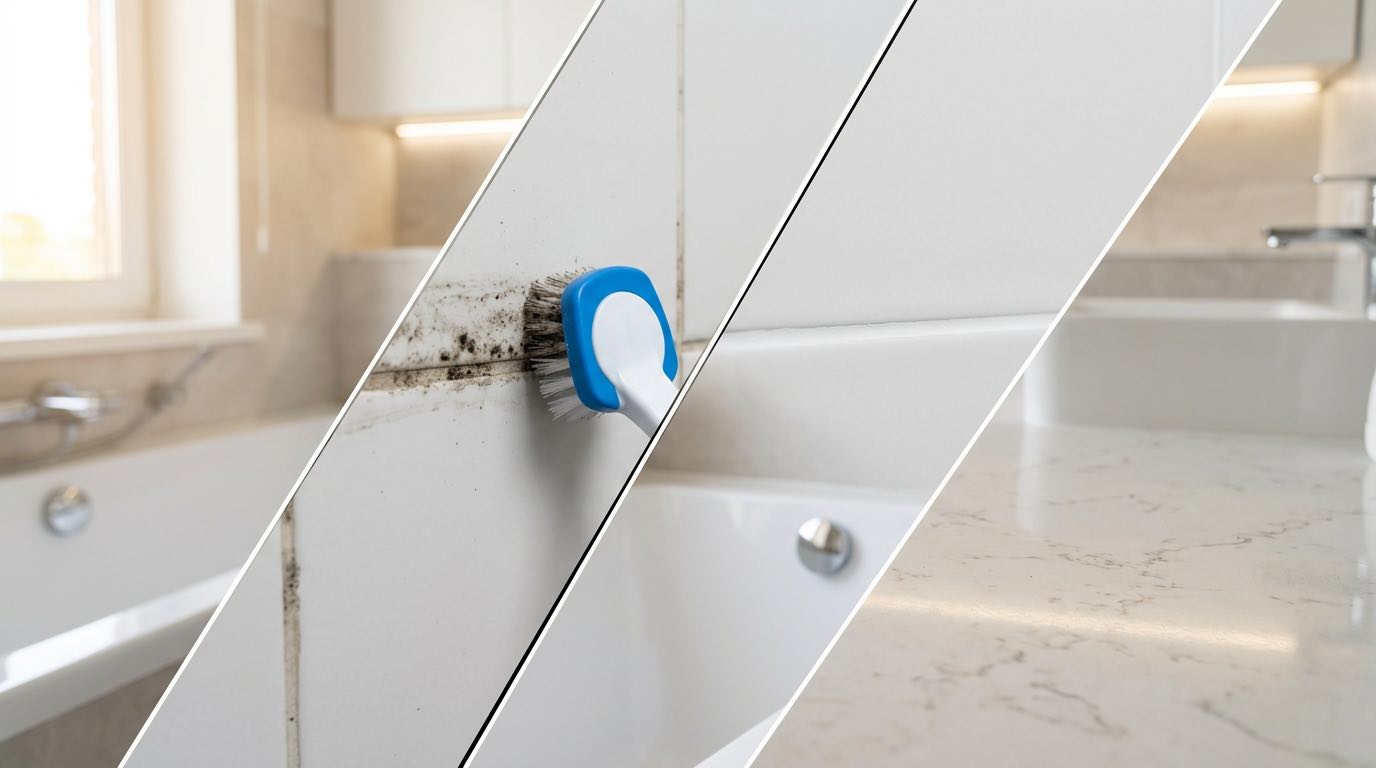 Чем отмыть межплиточные швы в ванной