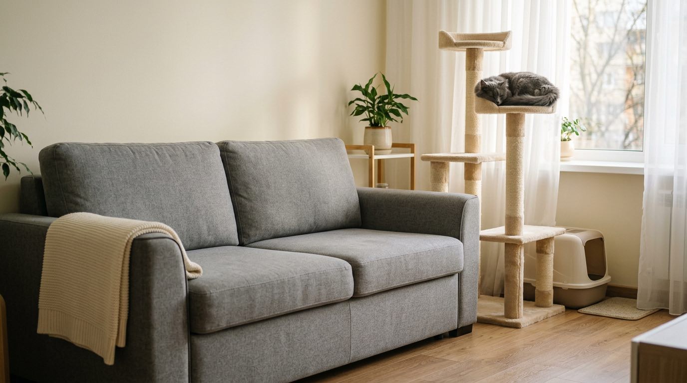 Чистота в доме с кошкой: советы для хозяев