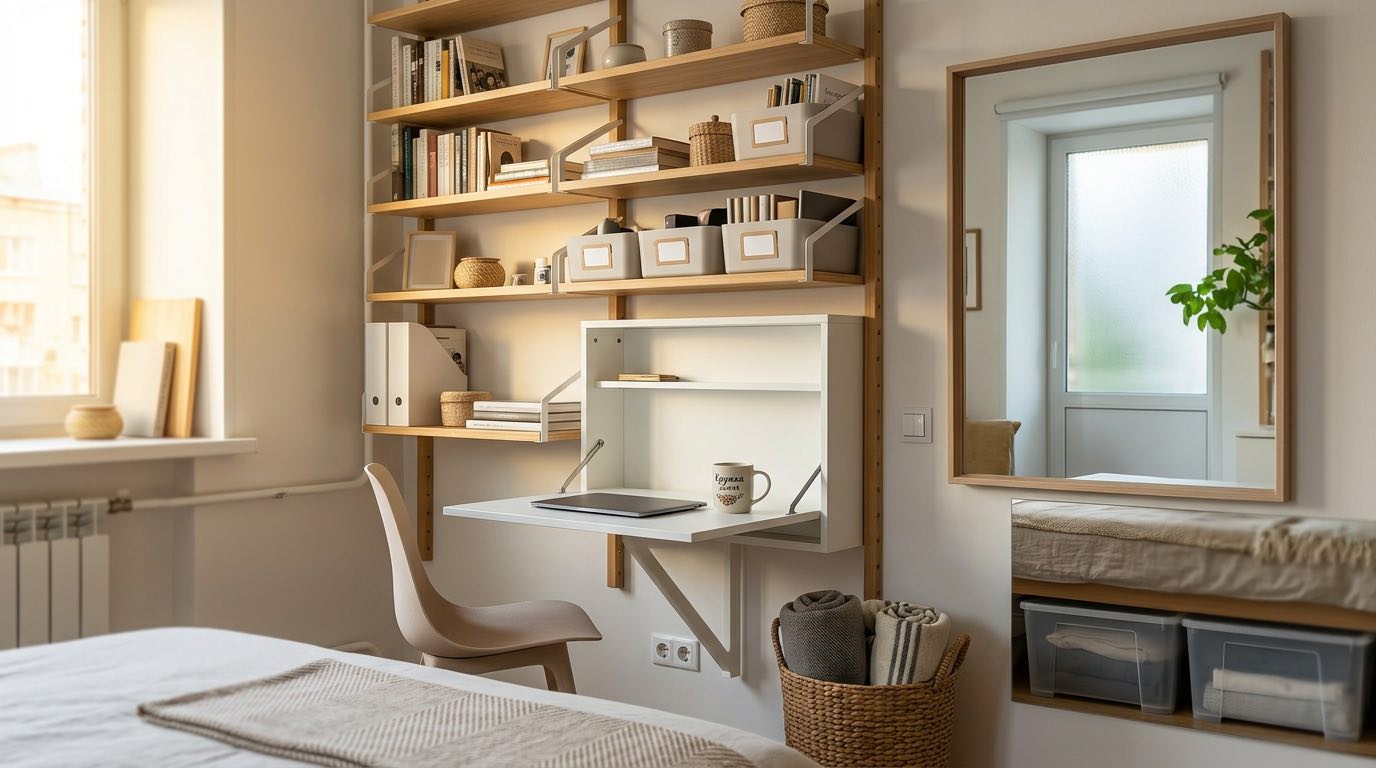 Как организовать пространство в маленькой квартире