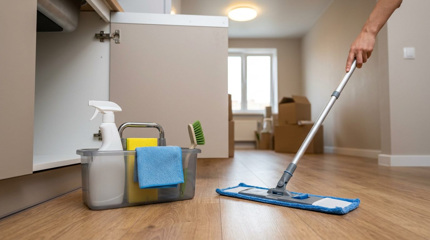 Как организовать уборку при переезде